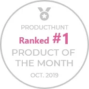 INK is ProductHunt product of the month