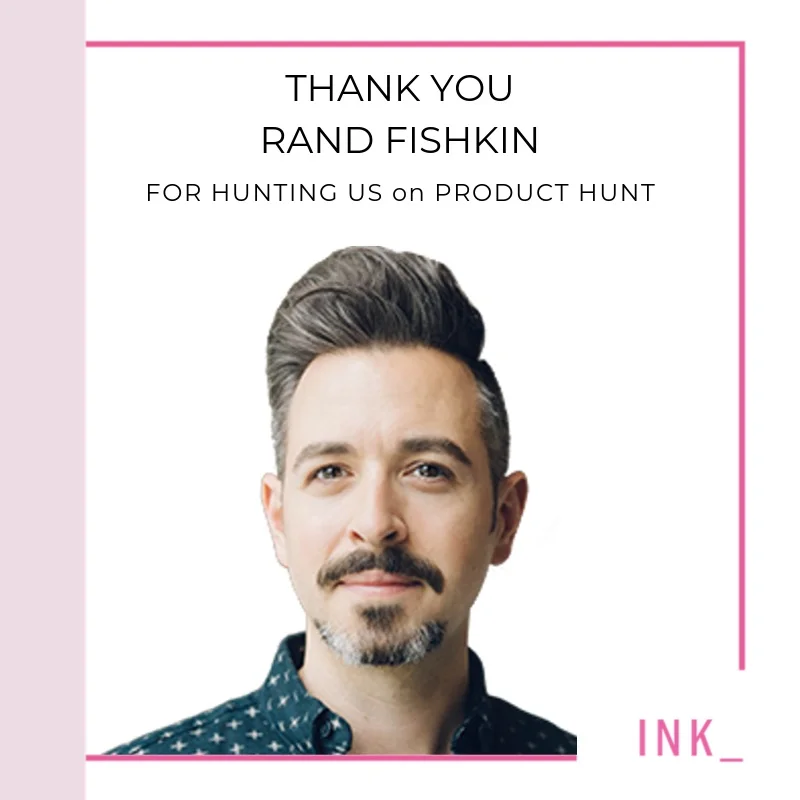Thank you not to Rand Fishkin using his image. 