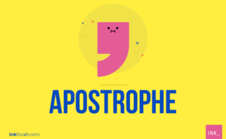 Apostrophe is a punctuation mark that serves 3 different purposes in English