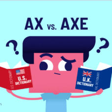 Confused on whether to use ax or axe in your writing? Don't be because both spellings are correct and refer to the same thing - a tool used for cutting wood.