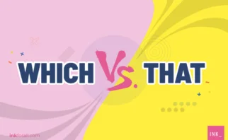 which vs. that: Choosing between "which" and "that" depends on the kind of clause your determiner will define. Use "which" for nonrestrictive clauses, and "that" for restrictive clauses.