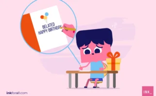 If you want to wish someone well after missing his/her birthday, you say "Belated Happy Birthday," not "Happy Belated Birthday."
