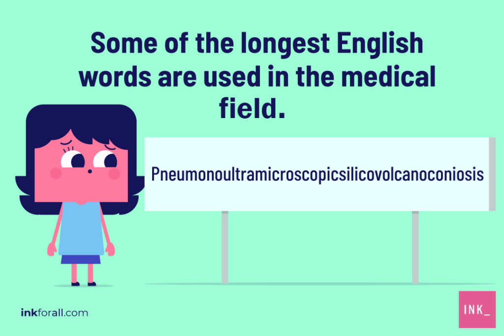 Pneumonoultramicroscopicsilicovolcanoconiosis refers to a lung disease. It is also the longest word that you can find in any of the major English dictionaries available today.