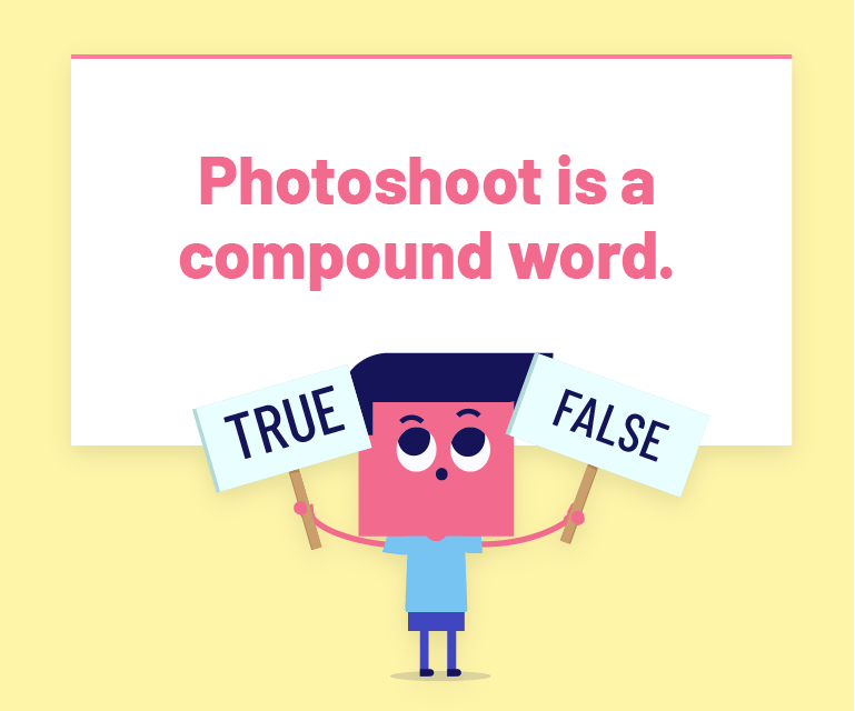 Photoshoot is a compound word.