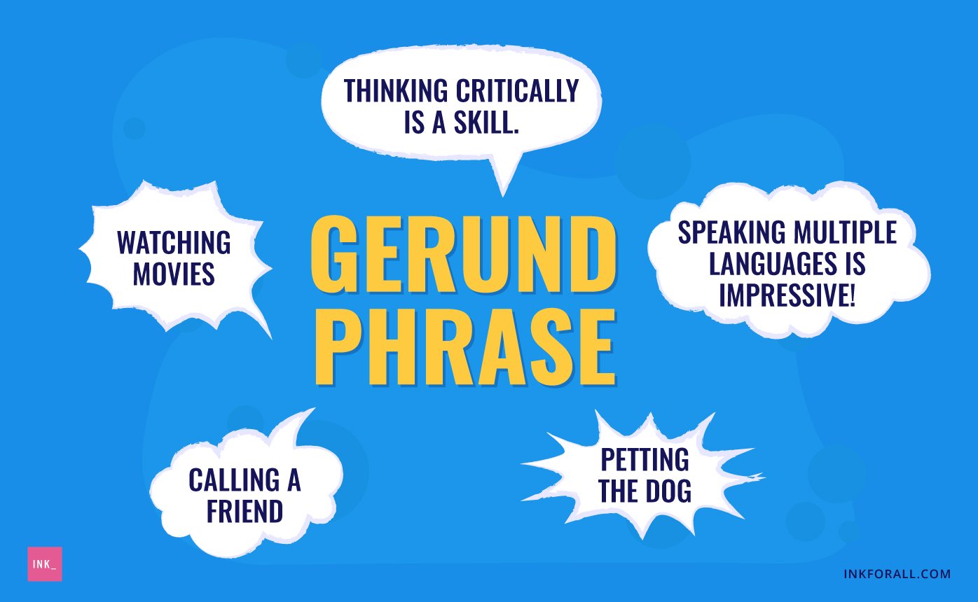 What is a Gerund Phrase and Example? – INK Blog